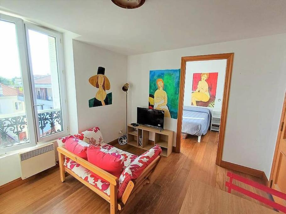 Bonito Estudio Reformado 1 Dormitorio 3 Personas Hendaye Exteriör bild